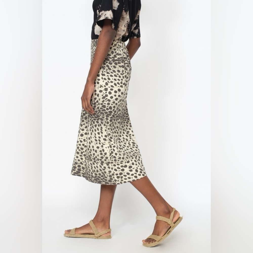 NWT Sea New York Black and Cream Midi Skirt - Picture 2 of 8